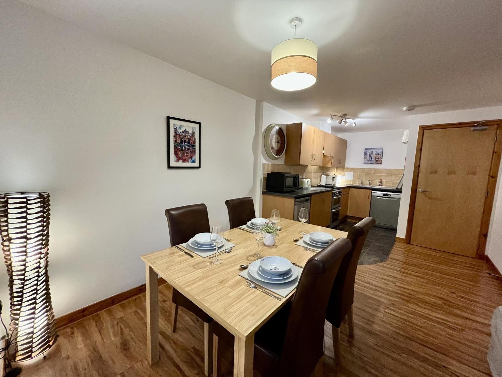 La Scala Inverness City Apartment Buitenkant foto