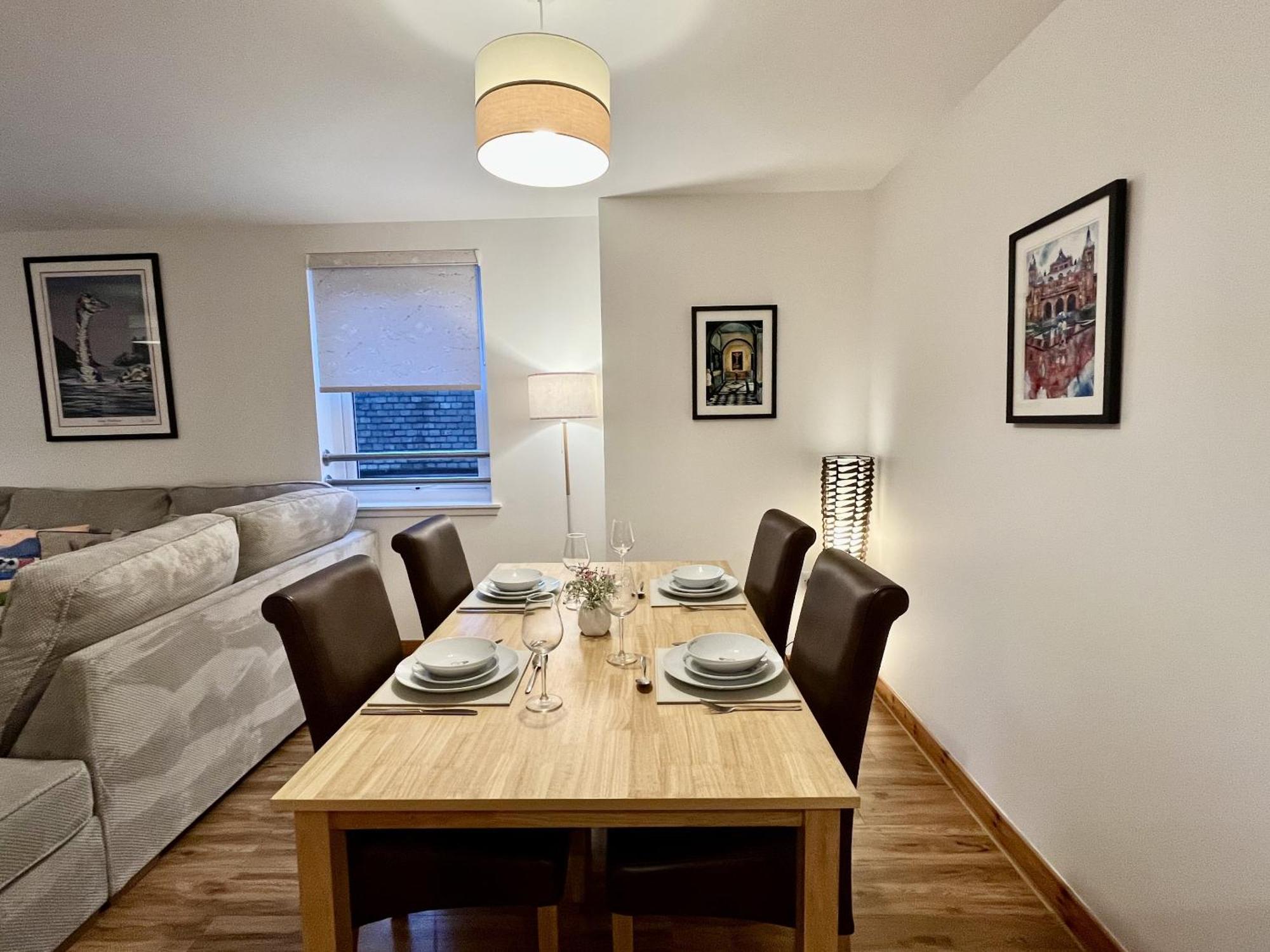 La Scala Inverness City Apartment Buitenkant foto